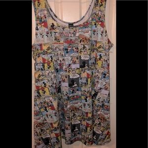 Disney Mickey and Minnie Comic Dress